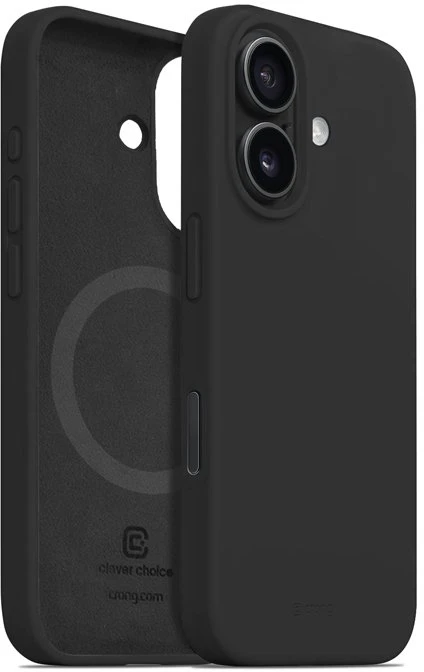 Crong Color Cover Magnetic - dėklas skirtas Apple iPhone 16 Plus MagSafe juodas