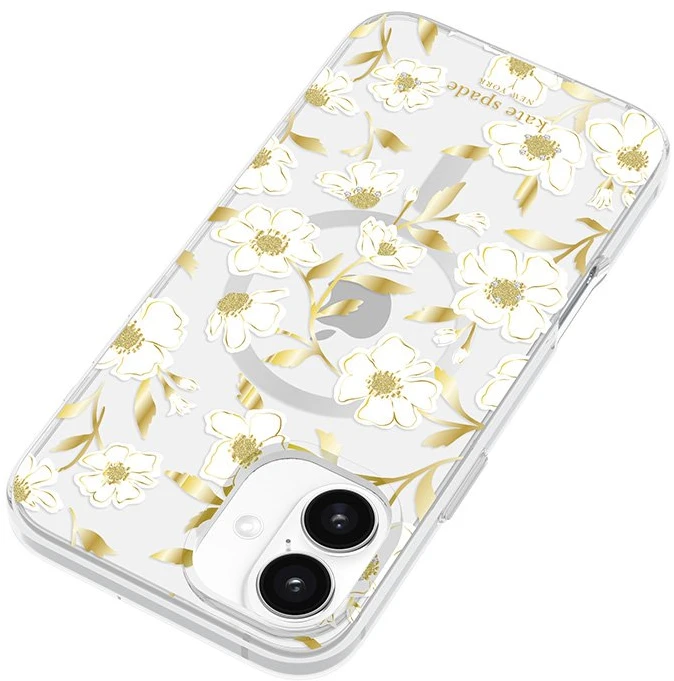 Kate Spade New York Protective Gems MagSafe - dėklas skirtas Apple iPhone 16 Plus Sunshine Floral