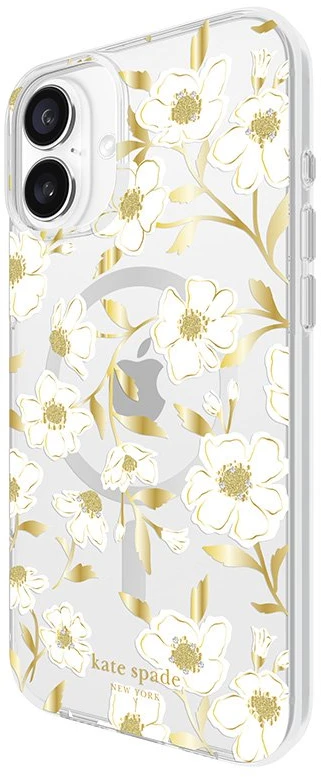 Kate Spade New York Protective Gems MagSafe - dėklas skirtas Apple iPhone 16 Plus Sunshine Floral