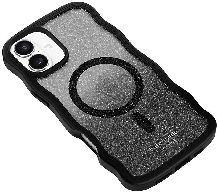 Kate Spade New York Wavy MagSafe - dėklas skirtas Apple iPhone 16 Plus Nightfall