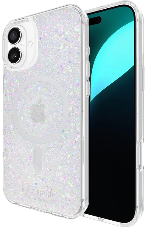 Kate Spade New York Protective MagSafe - dėklas skirtas Apple iPhone 16 Plus Chunky Glitter