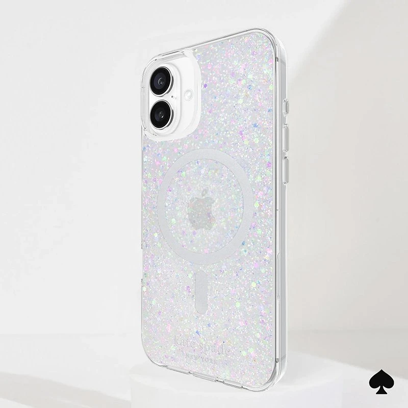 Kate Spade New York Protective MagSafe - dėklas skirtas Apple iPhone 16 Plus Chunky Glitter