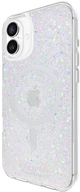 Kate Spade New York Protective MagSafe - dėklas skirtas Apple iPhone 16 Plus Chunky Glitter