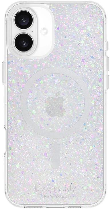 Kate Spade New York Protective MagSafe - dėklas skirtas Apple iPhone 16 Plus Chunky Glitter