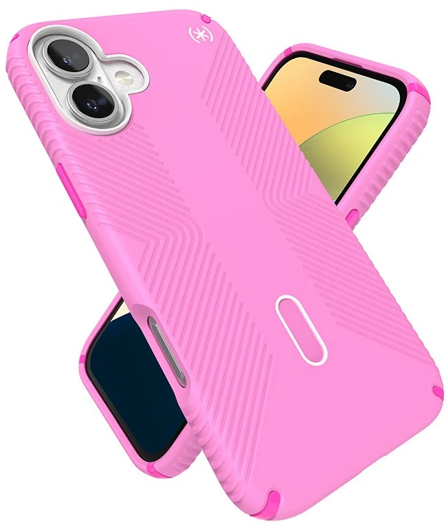 Dėklas Speck Presidio2 Grip ClickLock & MagSafe do iPhone 16 Plus rožinė