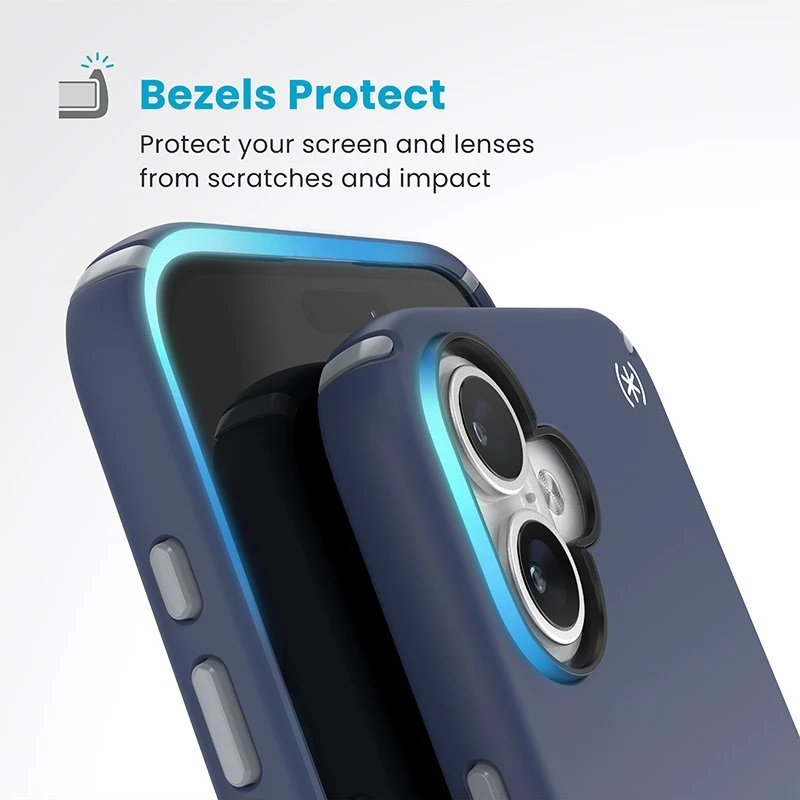 Dėklas Speck Presidio2 Pro ClickLock & MagSafe do iPhone 16 Plus tamsiai mėlyna