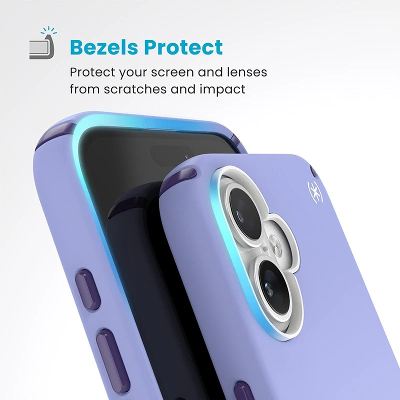 Dėklas Speck Presidio2 Pro ClickLock & MagSafe do iPhone 16 Plus mėlyna