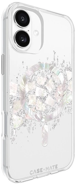 Case-Mate Karat MagSafe - dėklas skirtas Apple iPhone 16 Plus with Pearl Inlay A Touch of Pearl