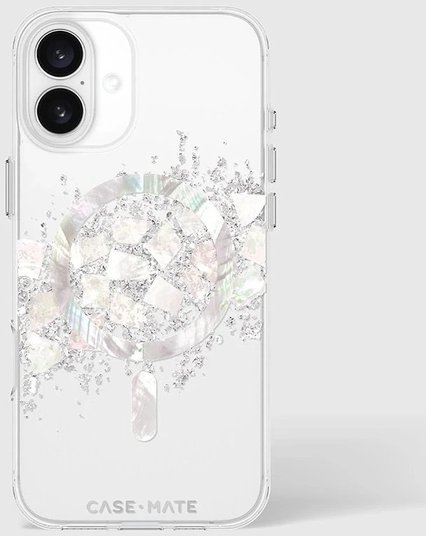 Case-Mate Karat MagSafe - dėklas skirtas Apple iPhone 16 Plus with Pearl Inlay A Touch of Pearl