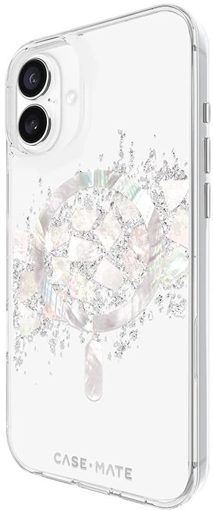 Case-Mate Karat MagSafe - dėklas skirtas Apple iPhone 16 Plus with Pearl Inlay A Touch of Pearl