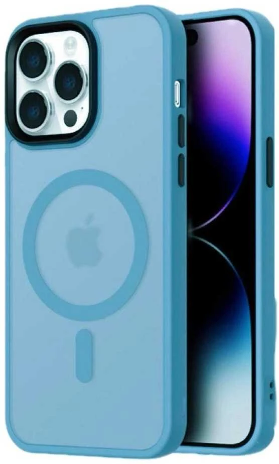 Hurtel Magnetic Collection MagSafe case Apple iPhone 16 Plus – light dėklas telefonui mėlynos spalvos