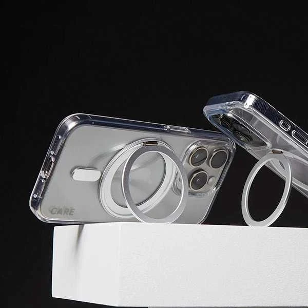 Panzer Glass CARE by PanzerGlass Feature Kickstand Apple iPhone 16 Pro 6.3" sidabrinis/sidabrinis MagSafe 1326