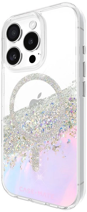 Case-Mate Karat MagSafe - dėklas skirtas Apple iPhone 16 Pro Holographic Soap Bubble