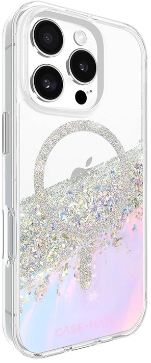 Case-Mate Karat MagSafe - dėklas skirtas Apple iPhone 16 Pro Holographic Soap Bubble