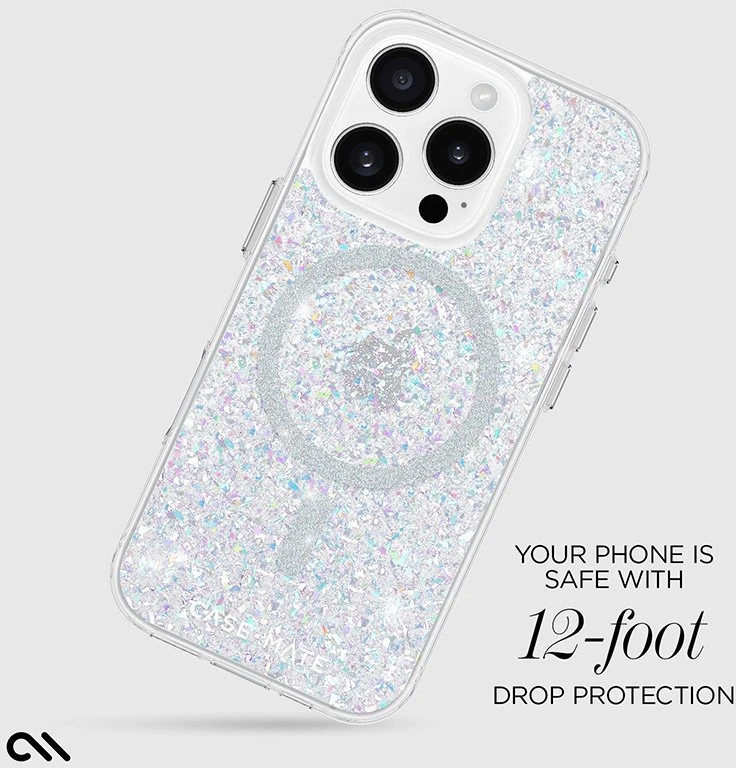Case-Mate Twinkle MagSafe - dėklas skirtas Apple iPhone 16 Pro Disco