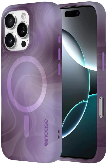 Incase Halo dėklas MagSafe - dėklas Apple iPhone 16 Pro Oil Slick Lilac