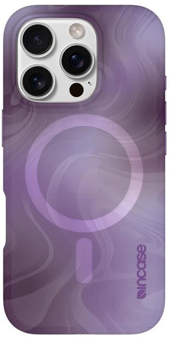 Incase Halo dėklas MagSafe - dėklas Apple iPhone 16 Pro Oil Slick Lilac