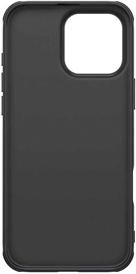Nillkin Super Frosted Pro Back Apple iPhone 16 Pro dėklas telefonui juodos spalvos