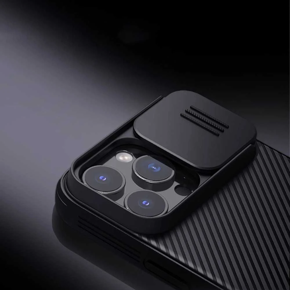 Nillkin CamShield Pro Magnetic Hard Apple iPhone 16 Pro dėklas telefonui juodos spalvos