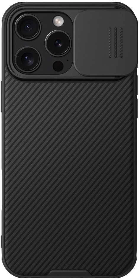 Nillkin CamShield Pro Magnetic Hard Apple iPhone 16 Pro dėklas telefonui juodos spalvos