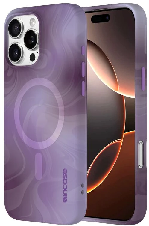 Incase Halo dėklas MagSafe - dėklas Apple iPhone 16 Pro Max Oil Slick Lilac