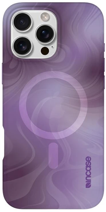 Incase Halo dėklas MagSafe - dėklas Apple iPhone 16 Pro Max Oil Slick Lilac