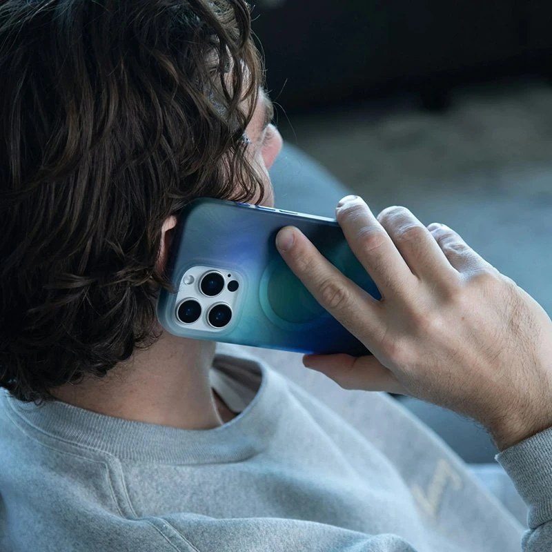 Incase Halo dėklas MagSafe - dėklas Apple iPhone 16 Pro Max Oil Slick Ocean