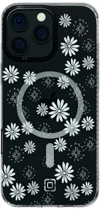 Incipio Forme MagSafe - dėklas Apple iPhone 16 Pro Max Ditzy Floral Sidabrinis