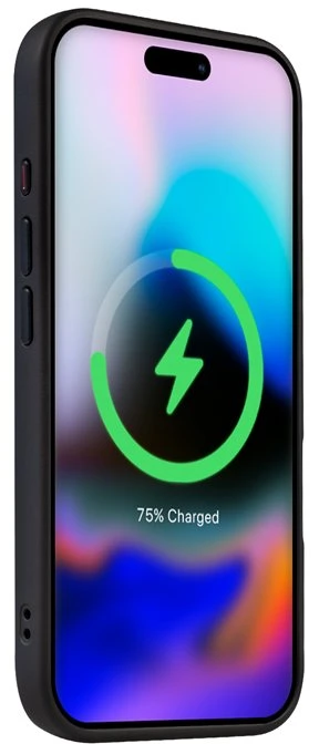 Dėklas Crong Hybrid Frost MAG dangtelis iPhone 16 Pro Max juoda
