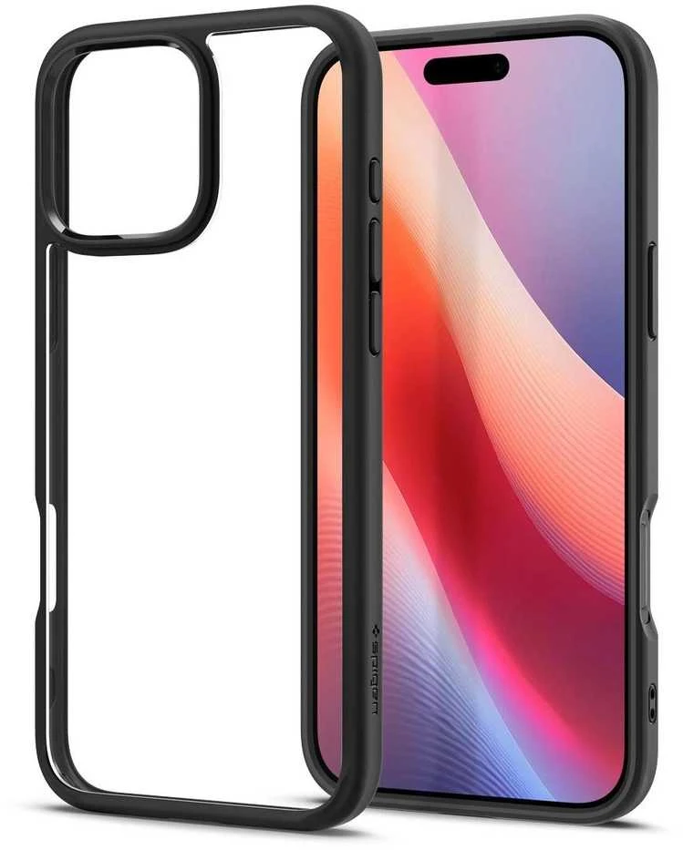 Spigen Ultra Hybrid Apple iPhone 16 Pro Max – dėklas telefonui juodos matinės spalvos