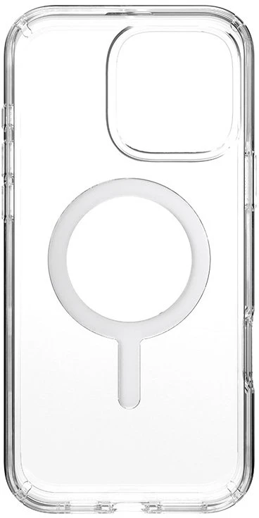 Speck Presidio Perfect-Clear MagSafe - dėklas skirtas Apple iPhone 16 Pro Max Clear / Chrome Finish / Serene Sidabrinis