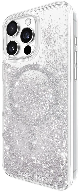 Dėklas Case Mate Waterfall - Sidabrinis, magsafe - iPhone 16 Pro Max