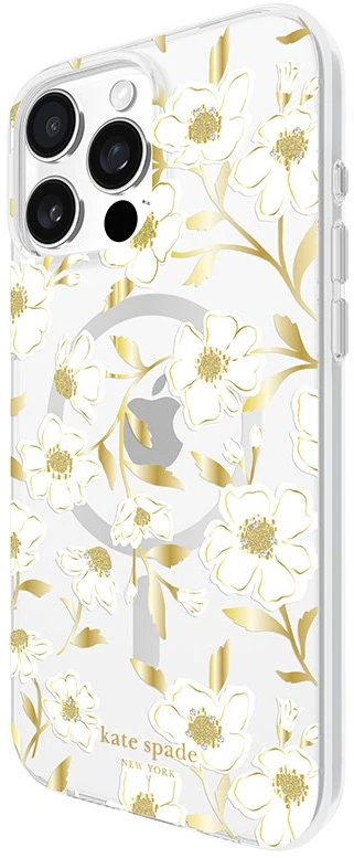 Kate Spade New York Protective Gems MagSafe - dėklas skirtas Apple iPhone 16 Pro Max Sunshine Floral
