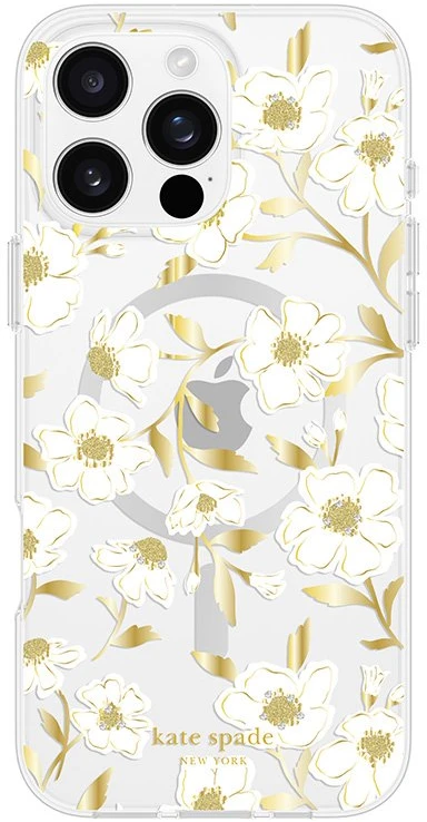 Kate Spade New York Protective Gems MagSafe - dėklas skirtas Apple iPhone 16 Pro Max Sunshine Floral