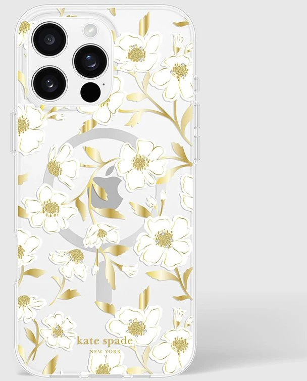 Kate Spade New York Protective Gems MagSafe - dėklas skirtas Apple iPhone 16 Pro Max Sunshine Floral