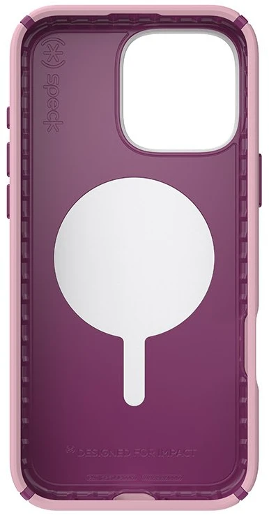 Speck Presidio2 Pro ClickLock & MagSafe - dėklas skirtas Apple iPhone 16 Pro Max Wednesday Rožinė / Boysenberry Violetinė / Baltas