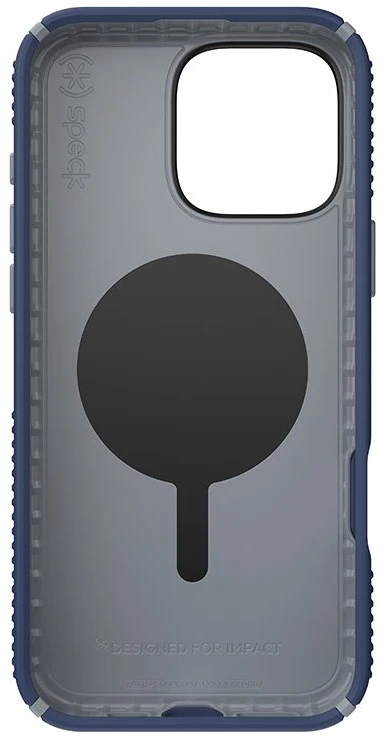 Dėklas Speck Presidio2 Grip ClickLock & MagSafe do iPhone 16 Pro Max mėlyna