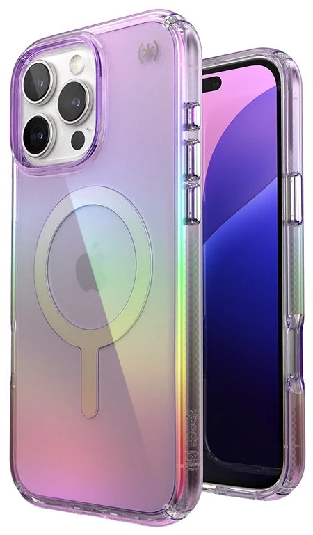 Speck Presidio2 Lux MagSafe - dėklas skirtas Apple iPhone 16 Pro Max Amazing Violetinė / Clear