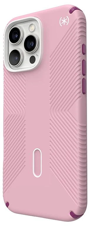 Dėklas Speck Presidio2 Grip ClickLock & MagSafe do iPhone 16 Pro Max rožinė