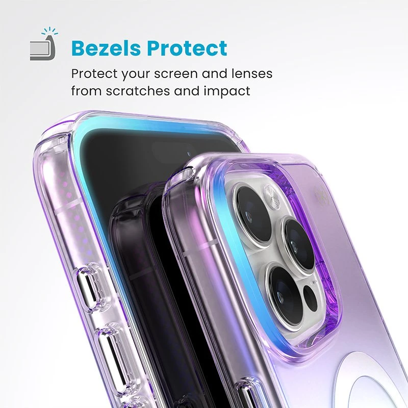 Speck Presidio2 Lux MagSafe - dėklas skirtas Apple iPhone 16 Pro Max Amazing Violetinė / Clear