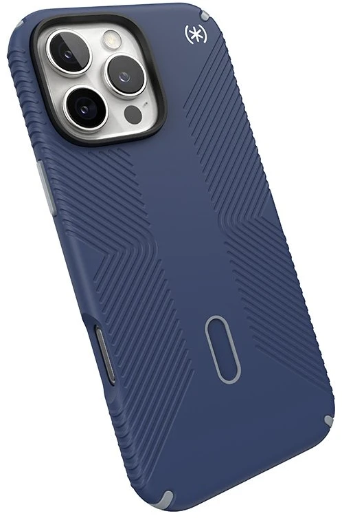 Dėklas Speck Presidio2 Grip ClickLock & MagSafe do iPhone 16 Pro Max mėlyna
