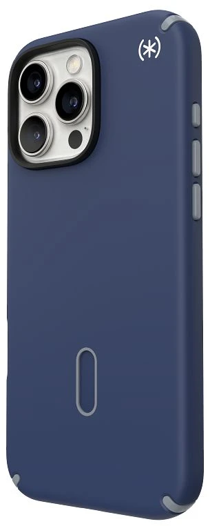 Speck Presidio2 Pro ClickLock & MagSafe - dėklas skirtas Apple iPhone 16 Pro Max Coastal Mėlyna / Dust Pilkas / Baltas
