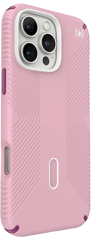 Dėklas Speck Presidio2 Grip ClickLock & MagSafe do iPhone 16 Pro Max rožinė