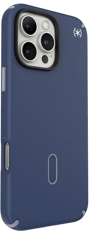 Speck Presidio2 Pro ClickLock & MagSafe - dėklas skirtas Apple iPhone 16 Pro Max Coastal Mėlyna / Dust Pilkas / Baltas