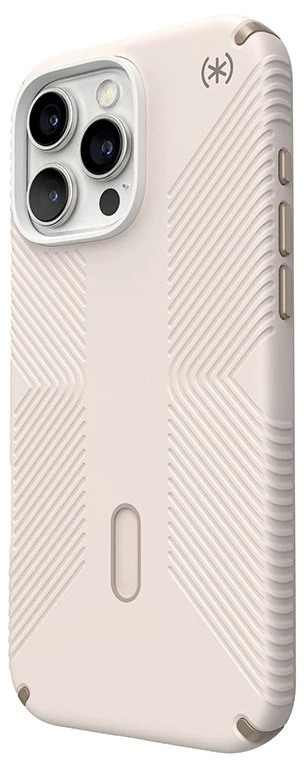 Dėklas Speck Presidio2 Grip ClickLock & MagSafe do iPhone 16 Pro Max smėlio spalva