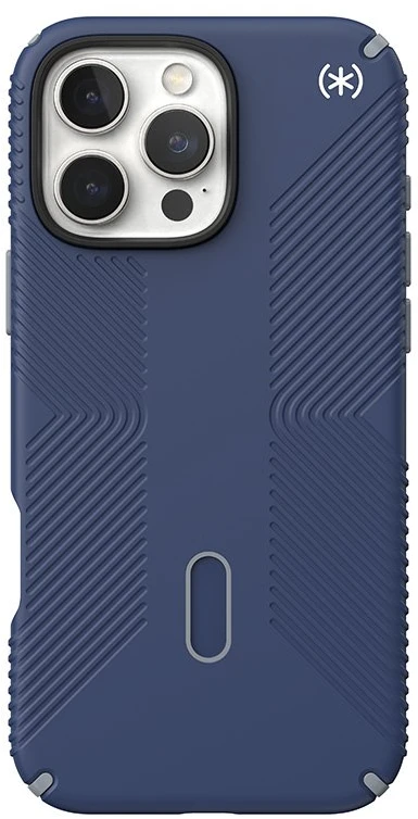 Dėklas Speck Presidio2 Grip ClickLock & MagSafe do iPhone 16 Pro Max mėlyna