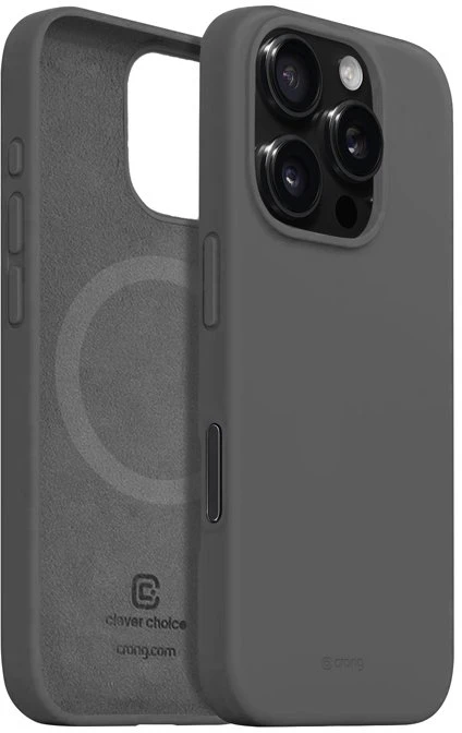 Dėklas Crong spalvos magnetinis dangtelis iPhone 16 Pro Max Titano