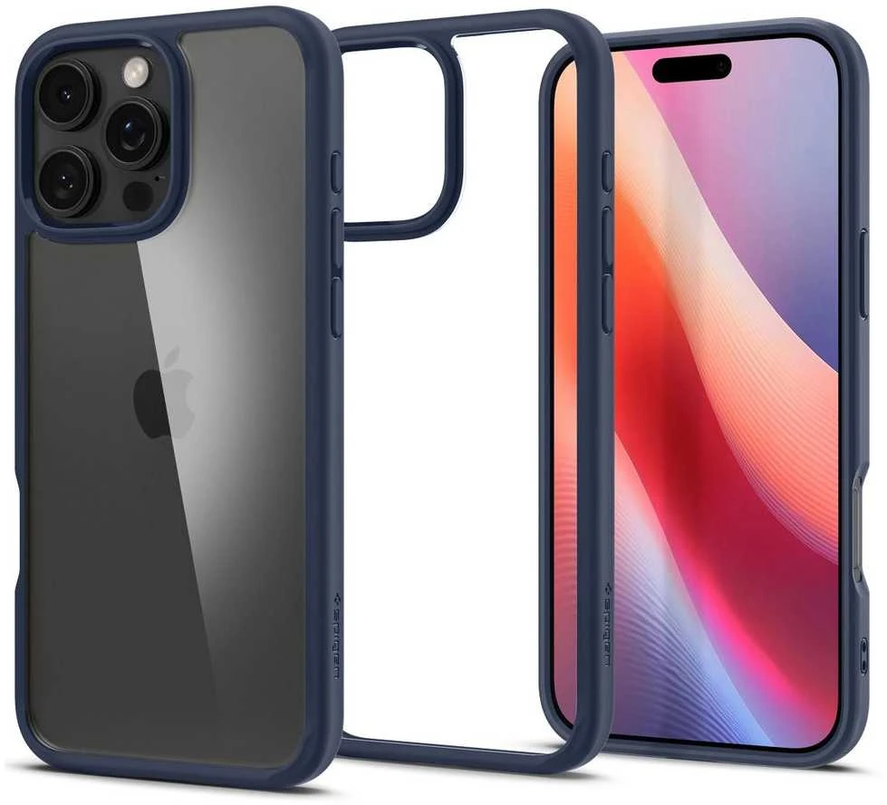 Spigen Ultra Hybrid Apple iPhone 16 Pro – dėklas telefonui mėlynos spalvos