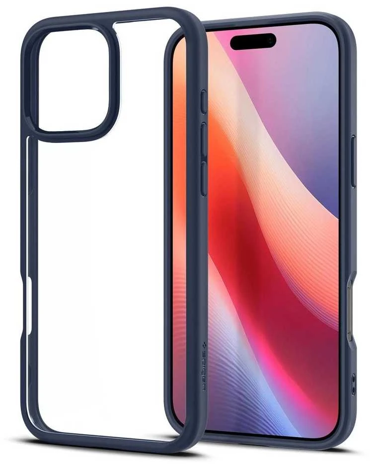 Spigen Ultra Hybrid Apple iPhone 16 Pro – dėklas telefonui mėlynos spalvos