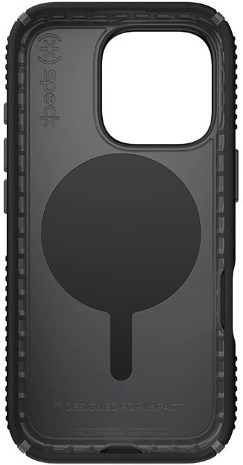 Dėklas Speck Presidio2 Grip ClickLock & MagSafe do iPhone 16 Pro juoda
